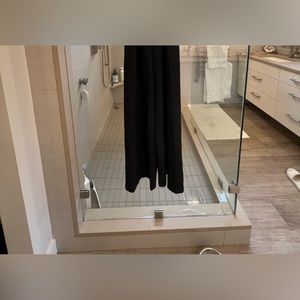 Woman’s black wide leg jumpsuit NWT